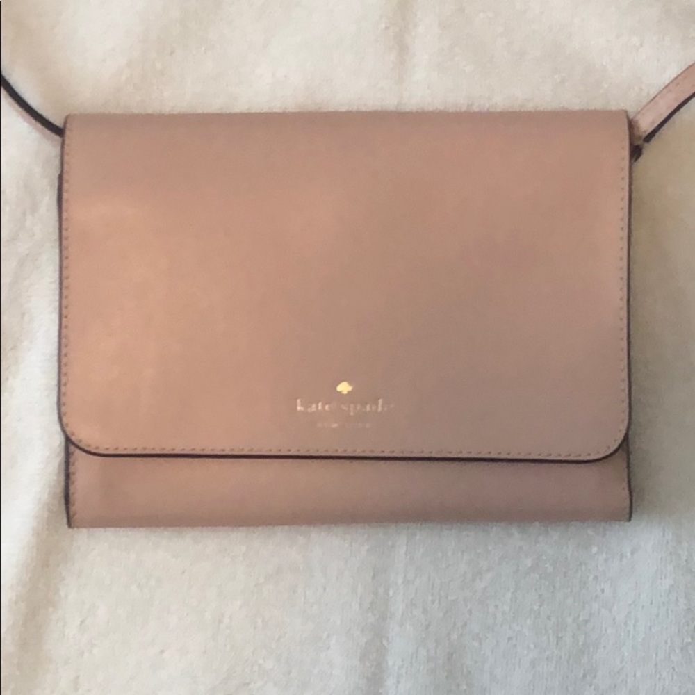 Kate spade shoulder bag. Kerry rosy cheek